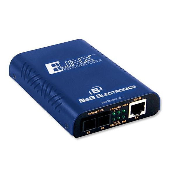 B&B Electronics EIS-M-SC 100Mbit/s Multi-mode network media converter