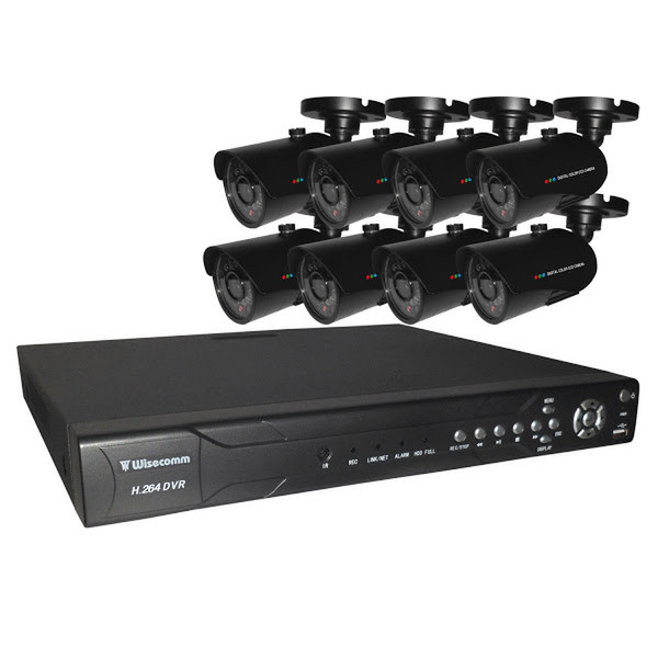 Wisecomm PAC161558 Wired 16channels video surveillance kit