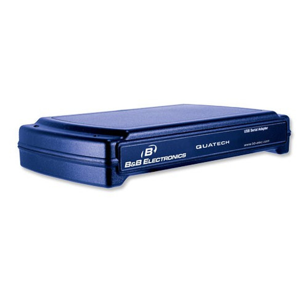 B&B Electronics QSU2-400 USB 2.0 RS-232/422/485 Blau Serieller Konverter/Repeater/Isolator