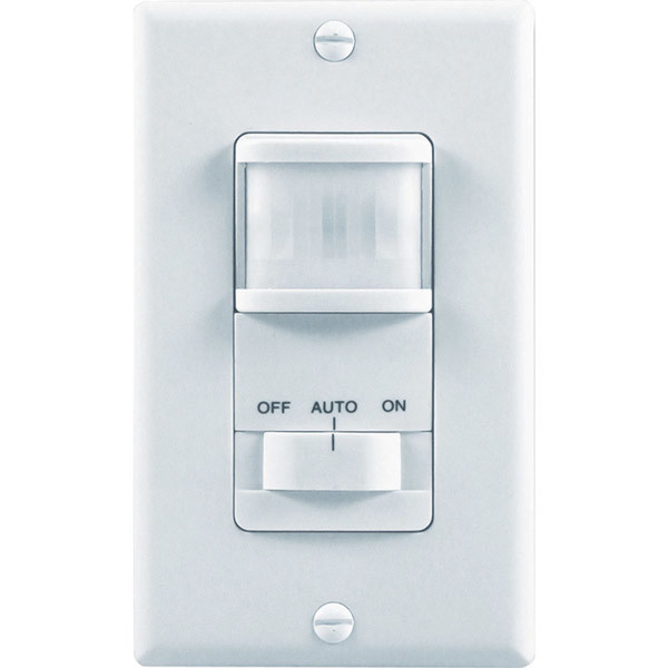 Chamberlain Motion Activated 3-Way White Wall Switch
