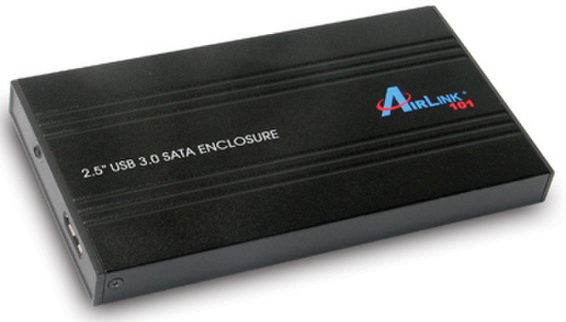 AirLink AEN-U2530 2.5" Питание через USB Черный кейс для жестких дисков
