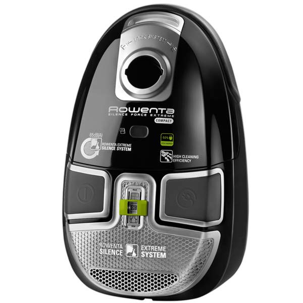 Rowenta Silence Force Extreme Compact Eco Zylinder-Vakuum 3.5l 1000W Schwarz, Grün