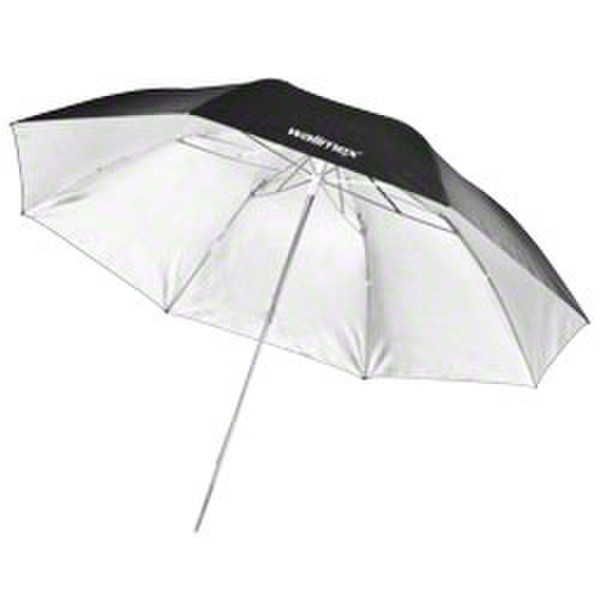 Walimex 17901 Schwarz, Weiß Regenschirm