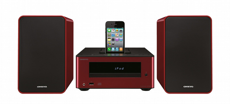 ONKYO CS-245 Mini-Set 30W Rot