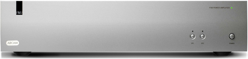 Arcam P38 2.0 home Wired Silver audio amplifier