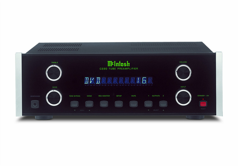McIntosh C220 2.0 home Wired Black audio amplifier