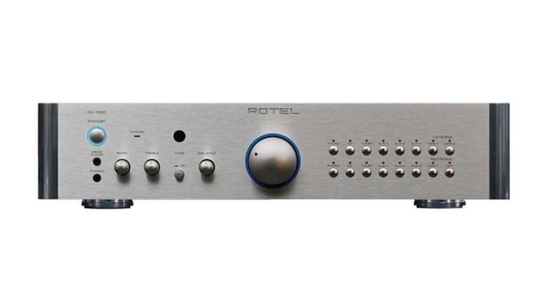 Rotel RC-1580 V2 home Wired Silver audio amplifier