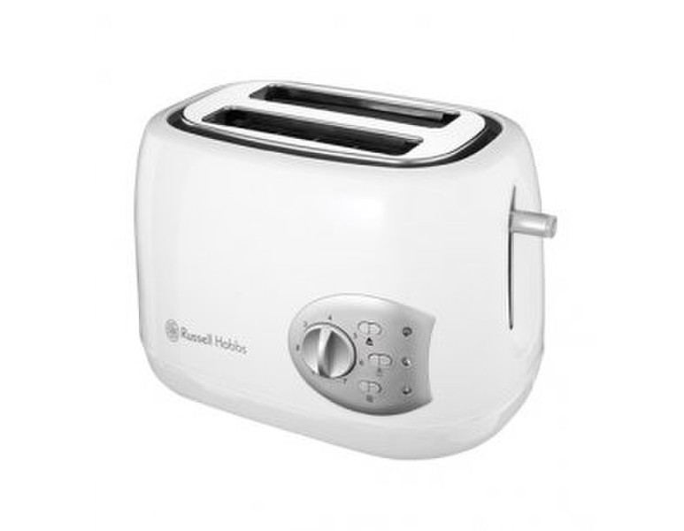Russell Hobbs 18541-56 2slice(s) 850, -W Silver,White toaster