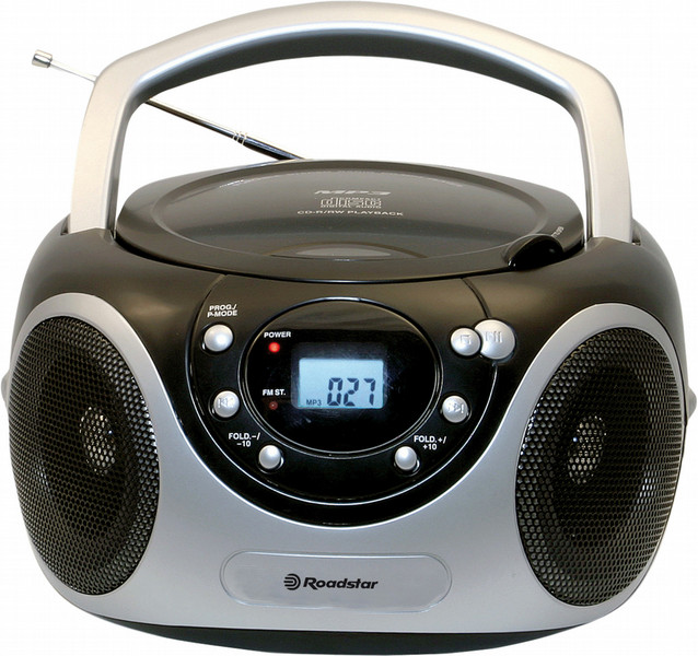 Roadstar CDR-4230MP Analog 3W Black,Grey CD radio