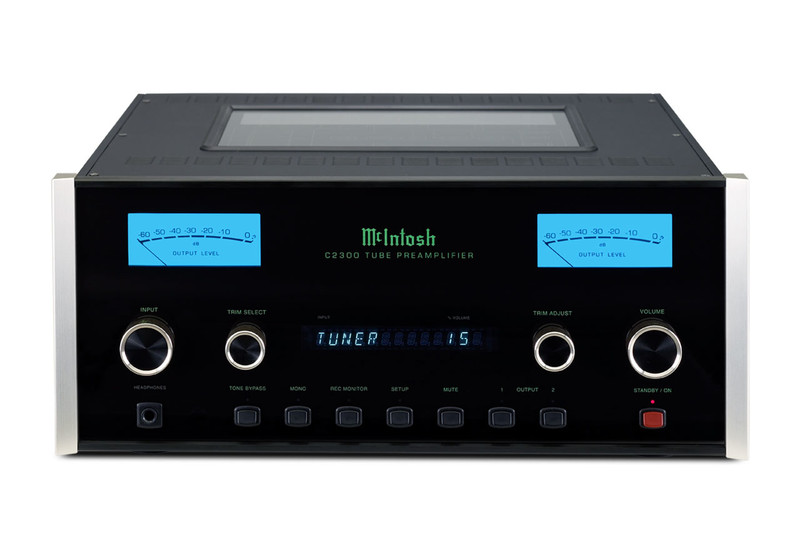 McIntosh C2300 2.0 home Wired Black audio amplifier