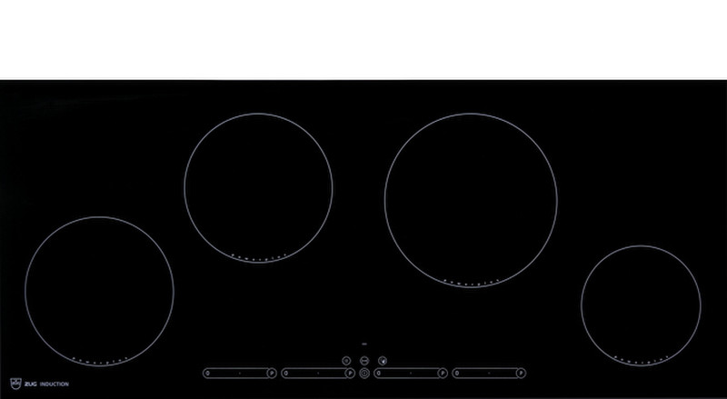 V-ZUG GK46TIPSF Eingebaut Electric hob Schwarz