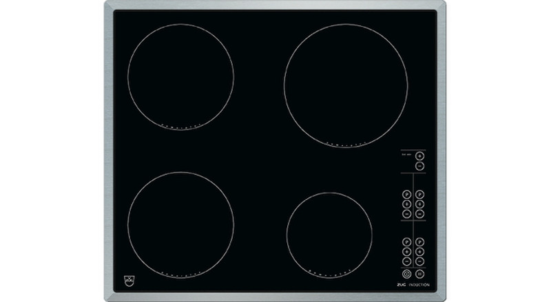 V-ZUG GK46TIC Встроенный Induction hob Черный