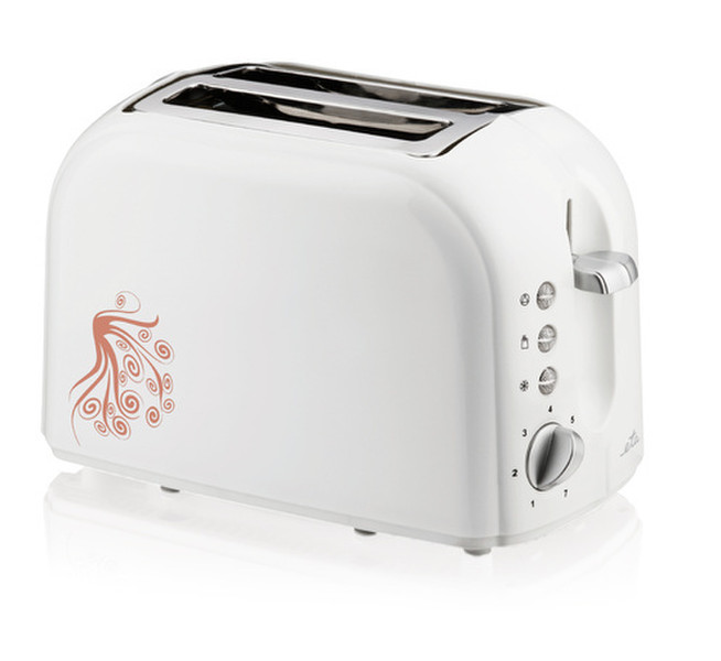 Eta 615890010 2slice(s) 870, -W White toaster