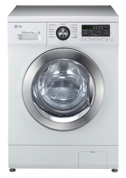 LG F1496QD1 freestanding Front-load 7kg 1400RPM A+++ White washing machine
