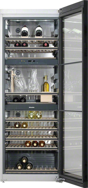 Miele KWT 6832 SGS Отдельностоящий Термоэлектрический винный шкаф Нержавеющая сталь 178бутылка(и) B
