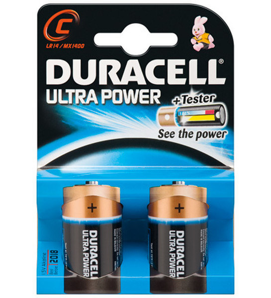 Wentronic LR14 2-BL Duracell Ultra Щелочной 1.2В