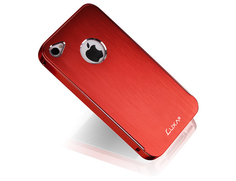 LUXA2 Alum X iPhone 4/4S Cover case Rot