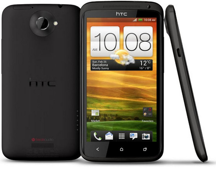 HTC One X 16GB Braun, Grau