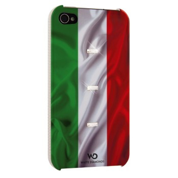 White Diamonds Flag Italy Cover case Пластик Зеленый, Красный, Белый