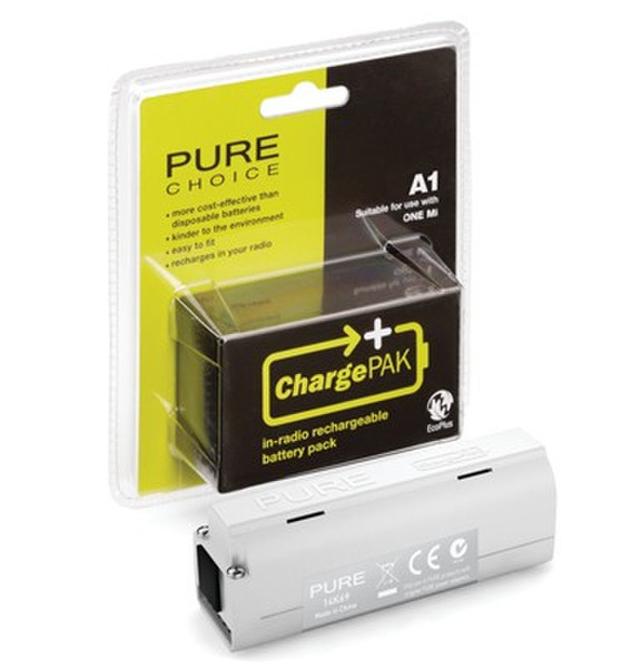 Pure ChargePak A1 Литий-ионная 2100мА·ч 3.7В аккумуляторная батарея
