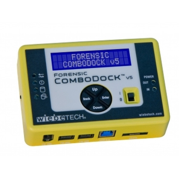 Wiebetech Forensic ComboDock v5 Yellow