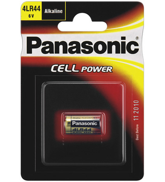 Wentronic 4LR44 6V Panasonic 1-BL Щелочной 6В