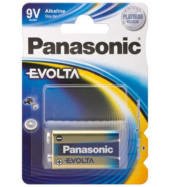 Wentronic 6LR61 1-BL Panasonic EVOLTA Щелочной 9В