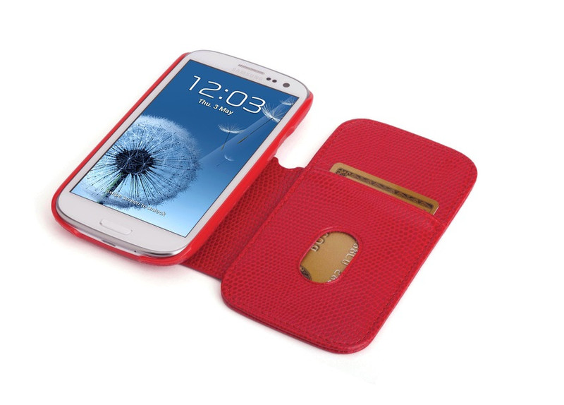 Kensington Portafolio Duo™ Wallet for Samsung Galaxy S® III - Red Snake