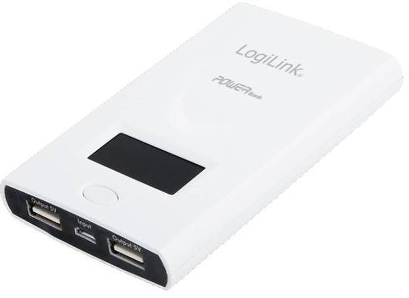 LogiLink PA0050 Lithium Polymer 6000mAh Wiederaufladbare Batterie