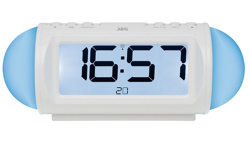 Siemens CR 125 Clock Digital White