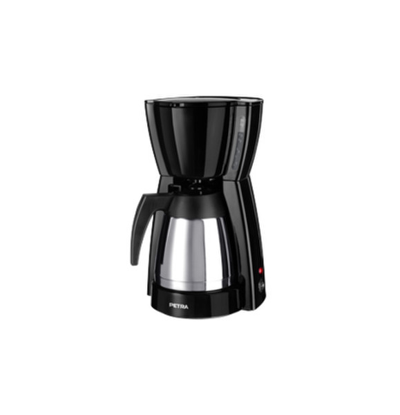 Petra KM55.57 Drip coffee maker 12cups Black,Stainless steel