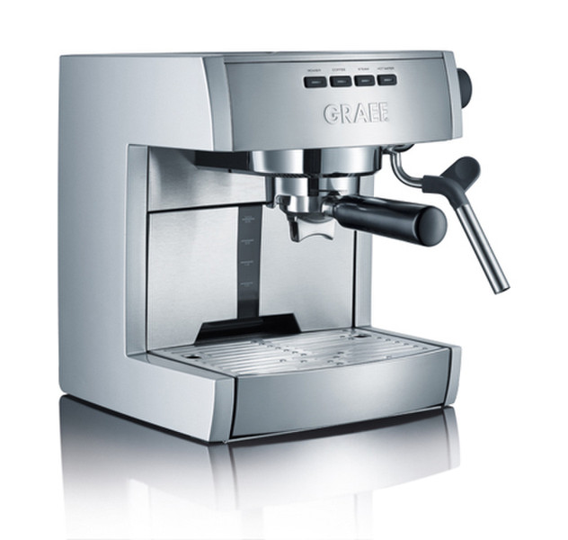 Graef ES 70 Espresso machine 2.5L 2cups Stainless steel coffee maker