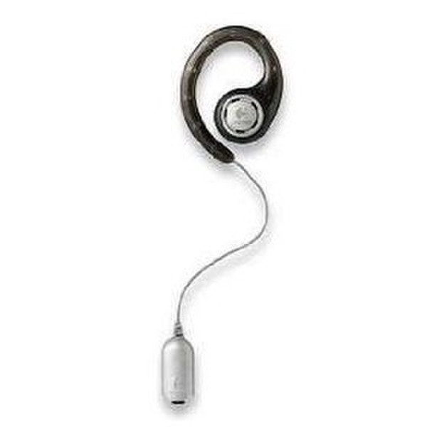 Logitech Easy Fit Over-Ear Binaural Kabellos Schwarz, Silber Mobiles Headset