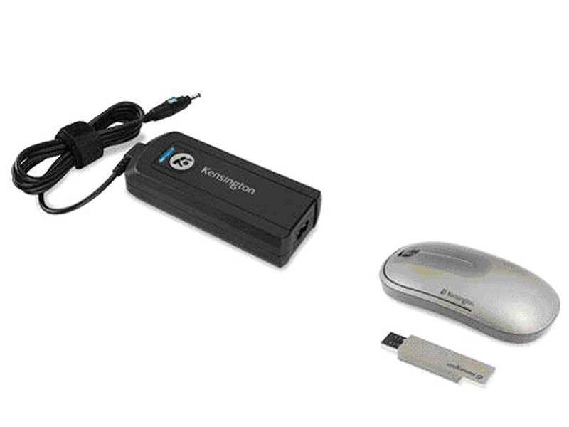 Kensington 90W Wall Notebook Power Adapter + Ci70 Wireless Mouse Черный адаптер питания / инвертор