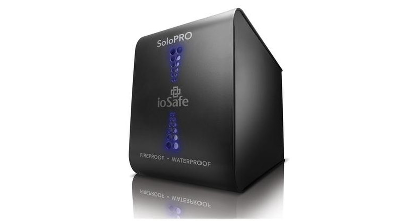 ioSafe SoloPRO, 4TB + 5YR DRS 4000ГБ Черный