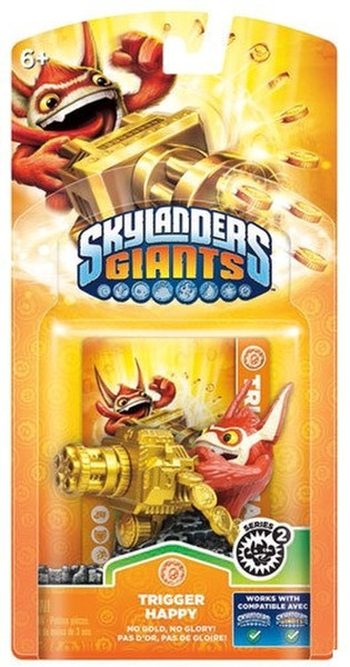 Activision Skylanders Giants Trigger Happy Золотой, Красный, Белый