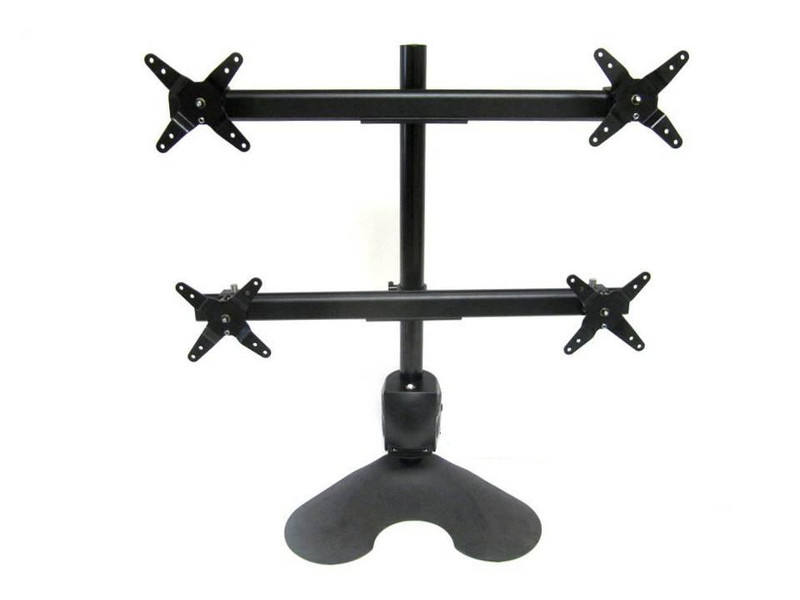 Ergotech Group Quad (2 over 2) LCD Desk Stand with ICE Cube