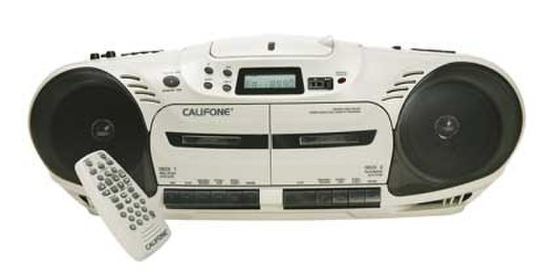 Ergoguys Califone 2455AV-03 Portable CD player Black,White