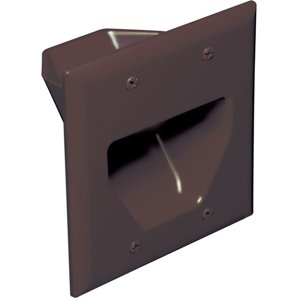 DataComm 45-0002-BR Brown outlet box