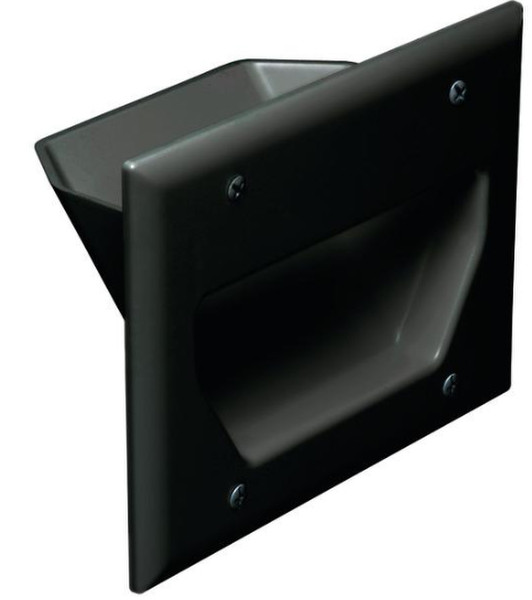 DataComm 45-0003-BK Black outlet box