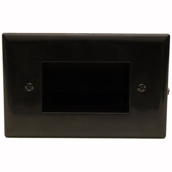 DataComm 45-0008-BK Black outlet box