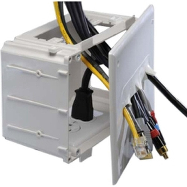 DataComm 45-0010-WH White outlet box