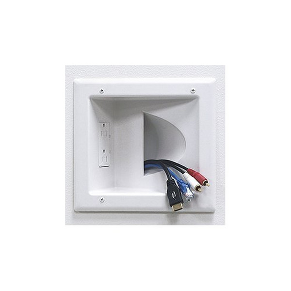 DataComm 45-0031-WH White outlet box