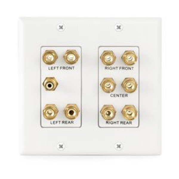 DataComm 45-0070 Gold,White outlet box