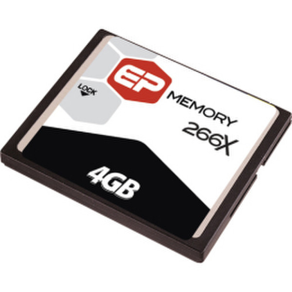 EP Memory EPCF/4GB-266X 4GB CompactFlash memory card