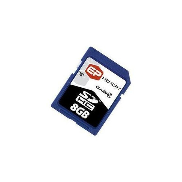 EP Memory 8GB SDHC 8GB SDHC Class 6 memory card