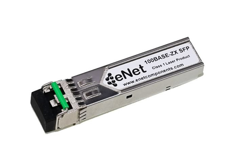 eNet Components 100BASE-ZX, SFP, SMF, 1550nm, 80km, LC SFP 100Mbit/s 1550nm Einzelmodus