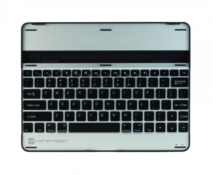 Ergoguys iPad 2 Bluetooth Multimedia Keyboard case Bluetooth QWERTY Cеребряный