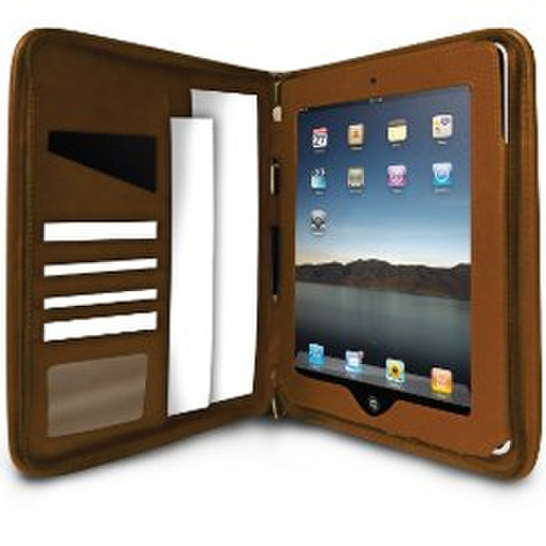 Ergoguys iPad Executive case Blatt Braun