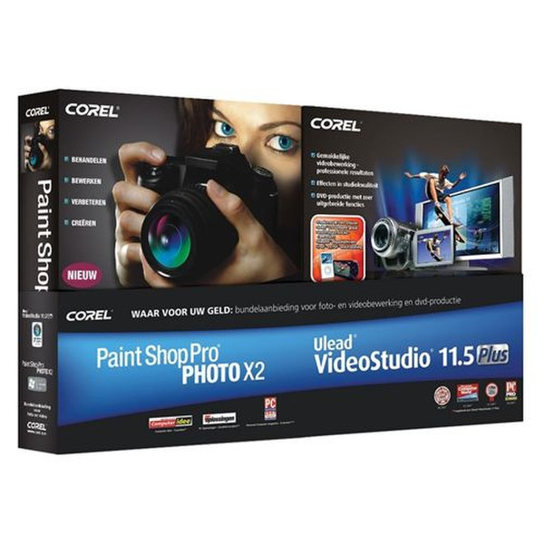 Corel Paint Shop Pro Photo X2 & Videostudio (v11.5) Plus